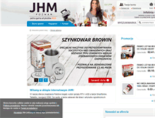 Tablet Screenshot of jhm.pl